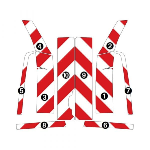 Kit Rouge-Blanc CL. A Standard - VW Crafter H2/H3 (2016) – Image 3